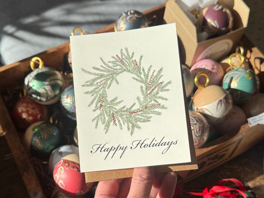 Happy Holidays Greeting Card