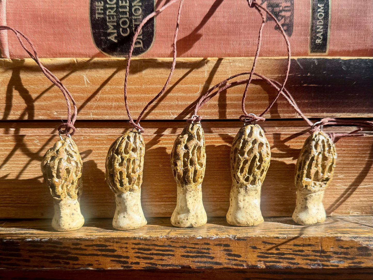 Morel Ornament