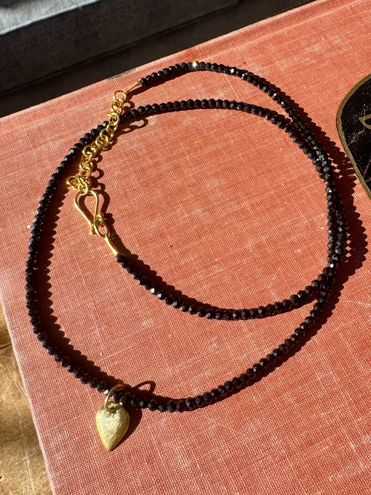 Black Spinel Necklace