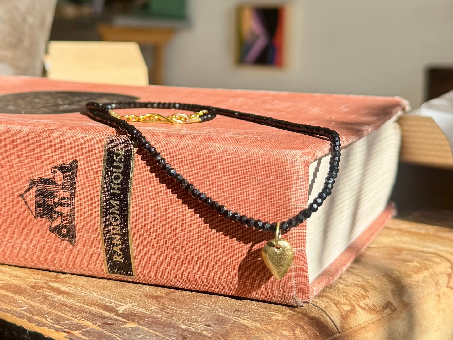 Black Spinel Necklace