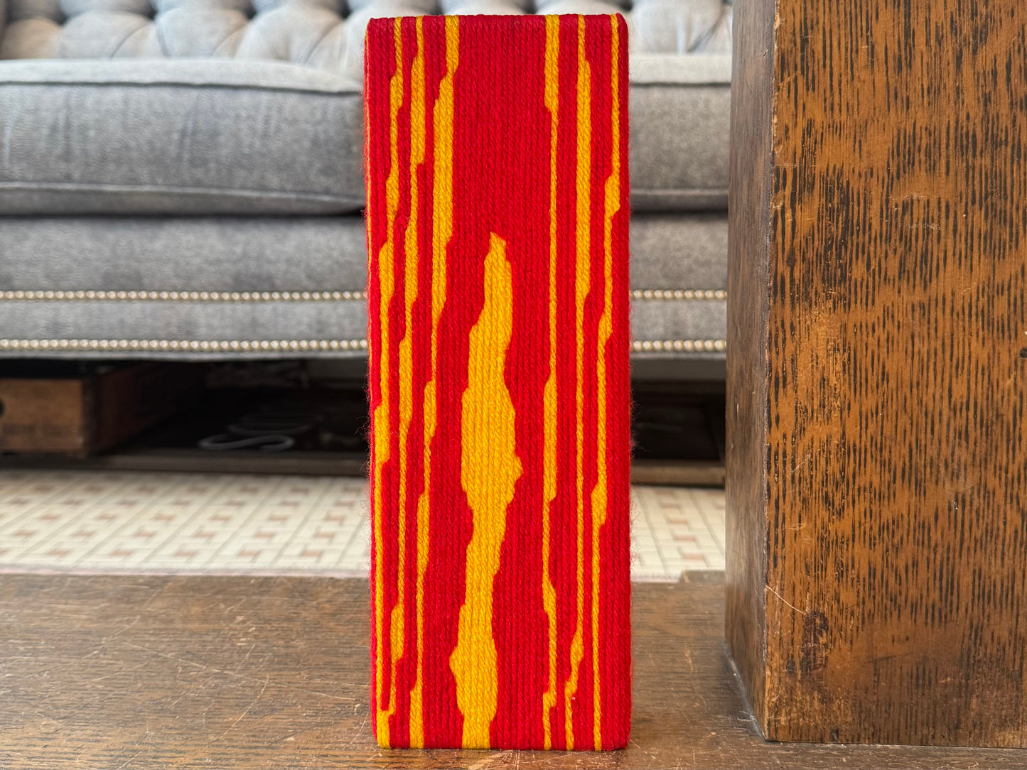 Block Print - Canary and Cardinal