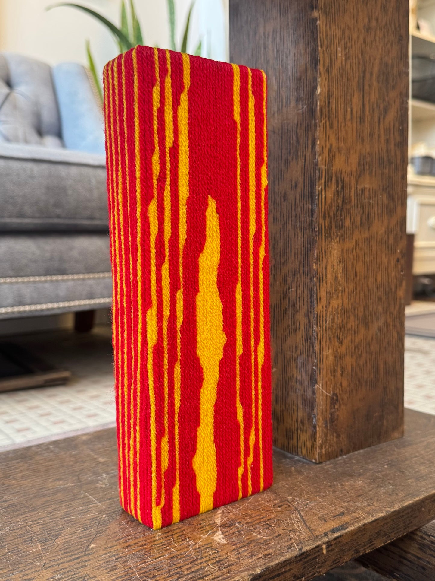 Block Print - Canary and Cardinal