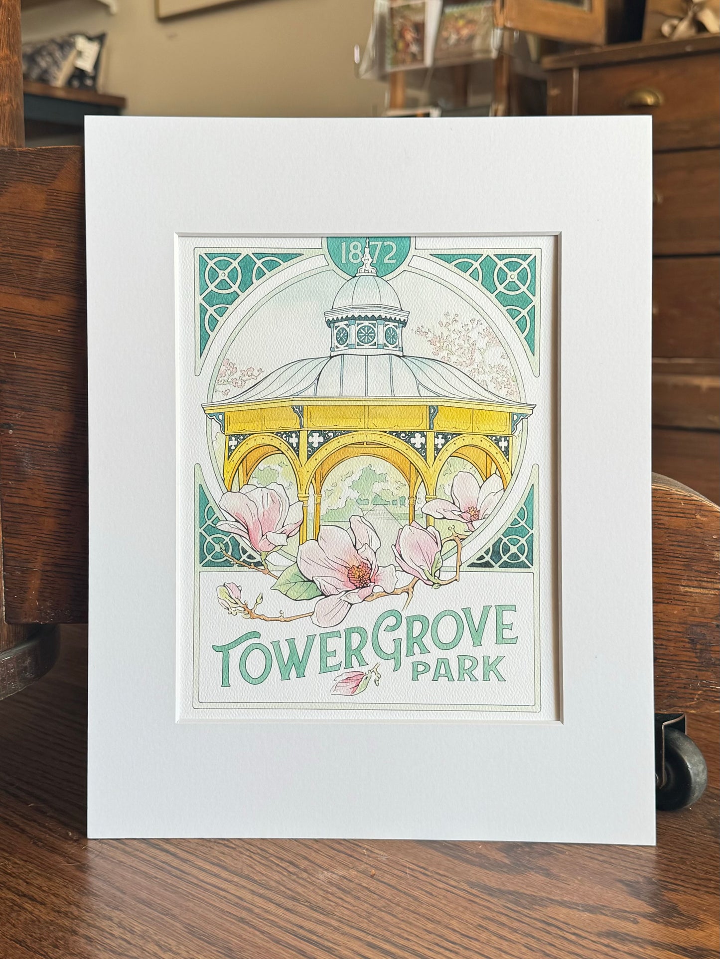 "Tower Grove Park" - Print