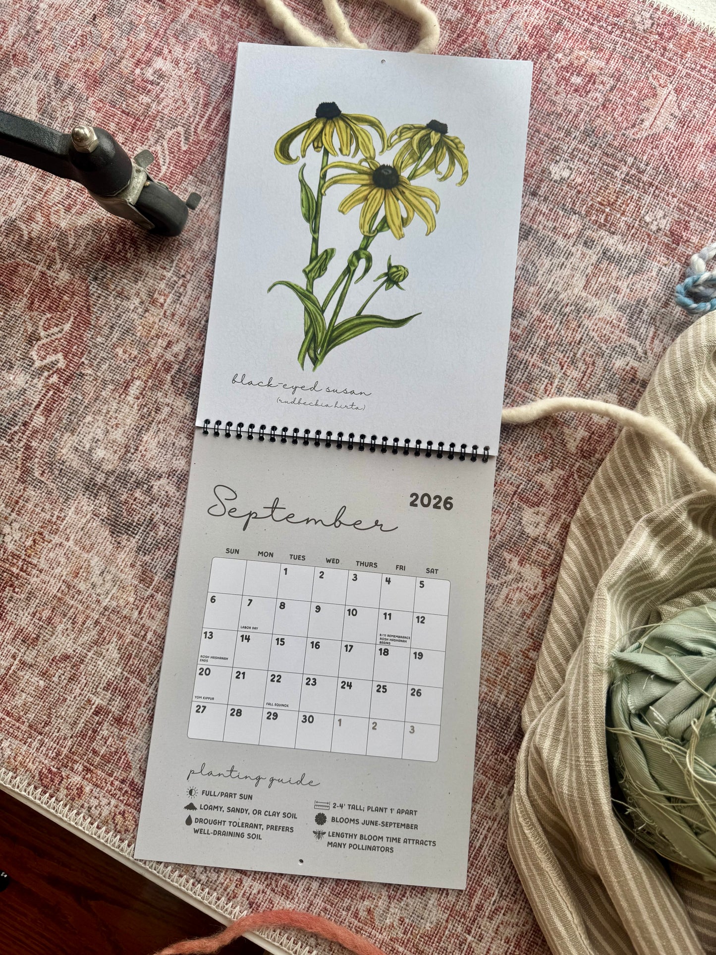 Native Plants of the US Calendar