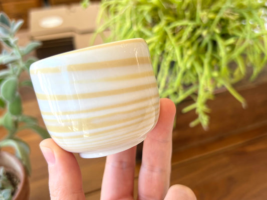 Marbled Espresso Cup - Butter