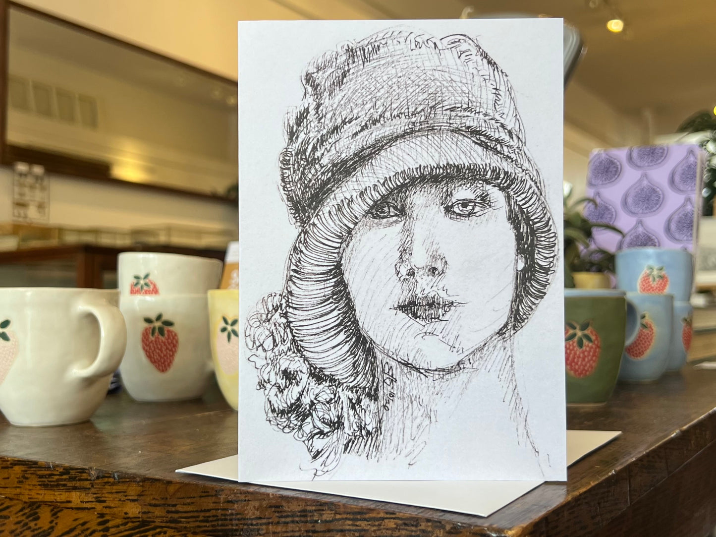 Cloche Greeting Card