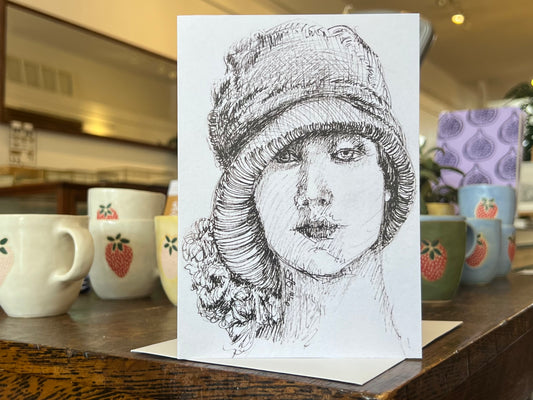 Cloche Greeting Card