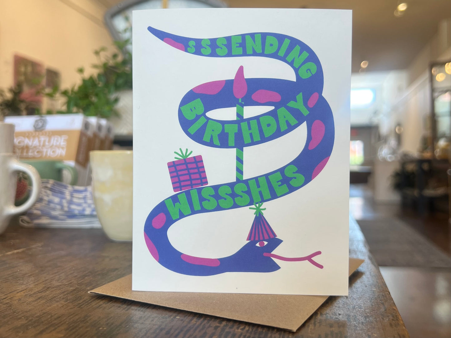 Sending Birthday Wishes Card
