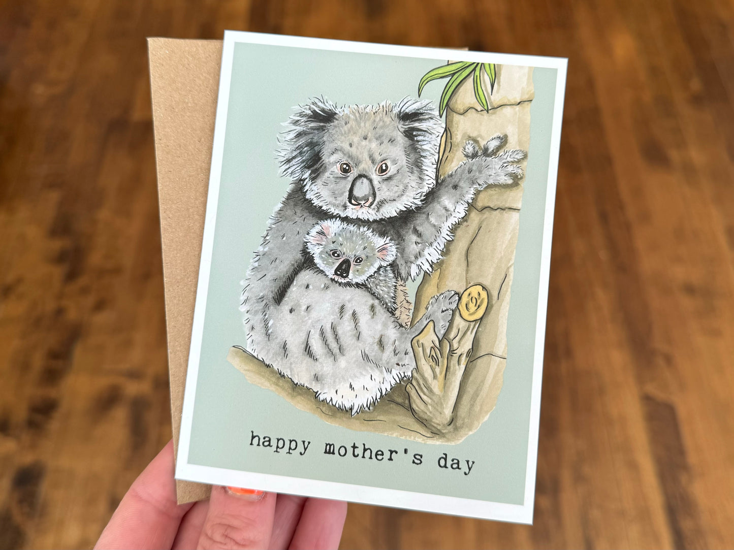 Koala Mother's Day Card