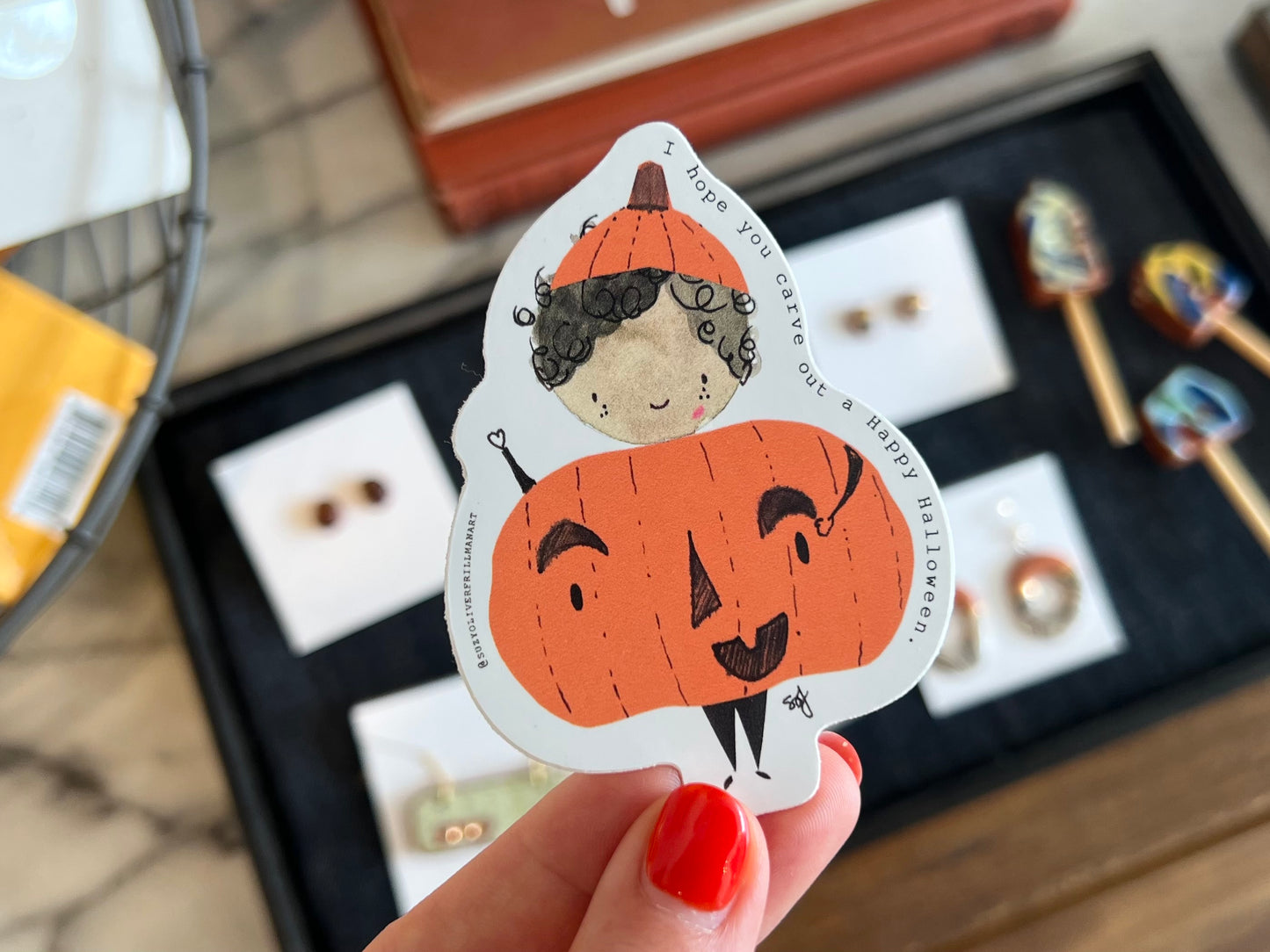 Pumpkin Sticker