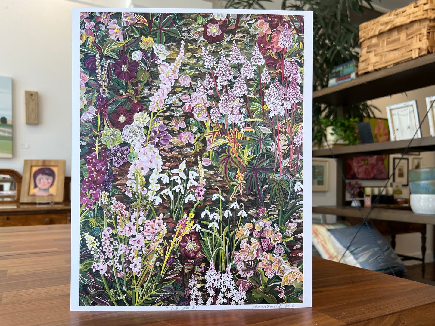 "Walk With Me" - Print