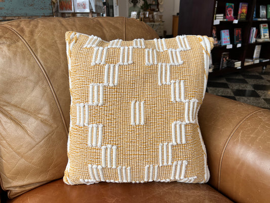 Woven Pillow Cover with Insert