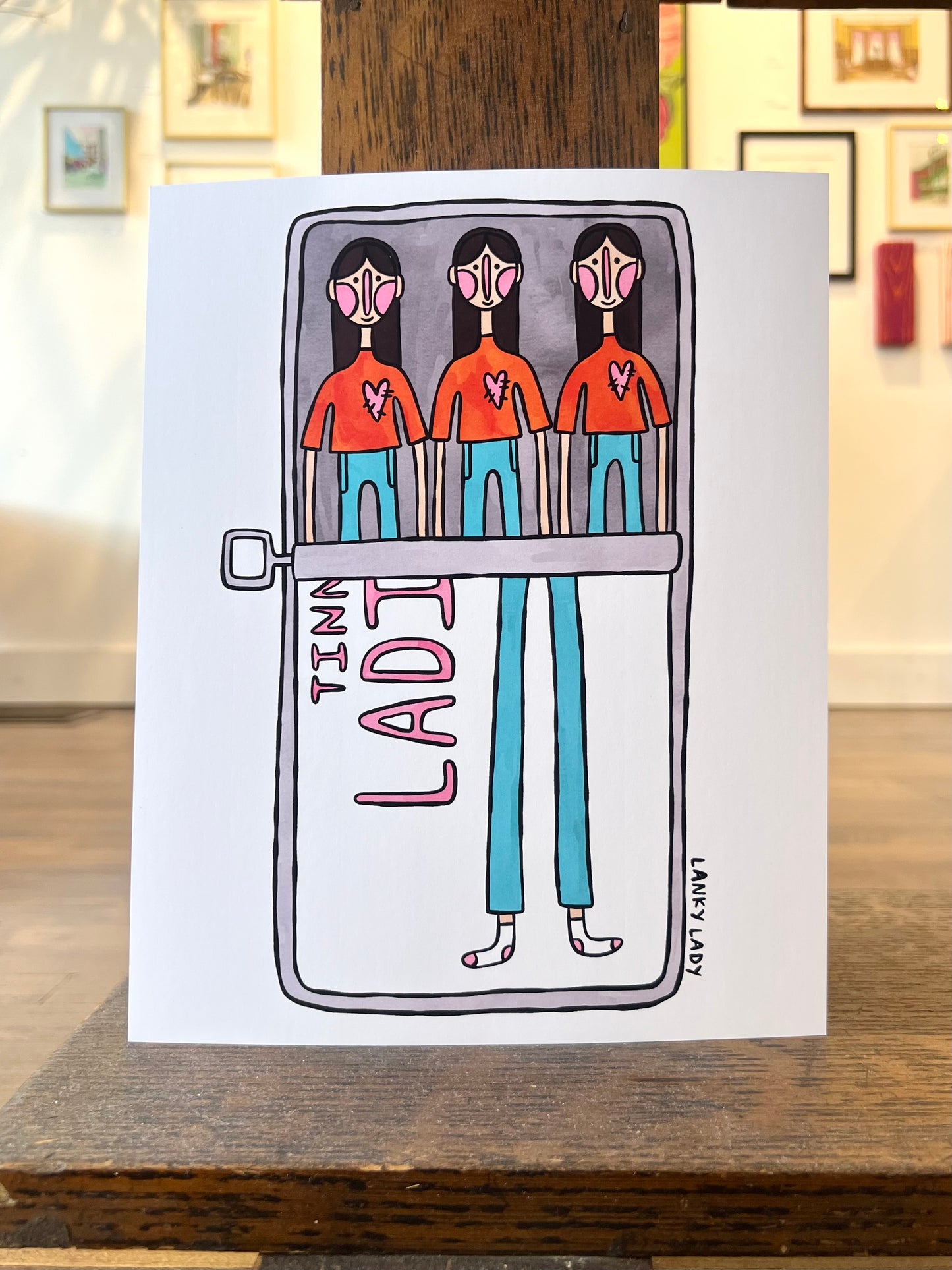 "Tinned Ladies" - Print