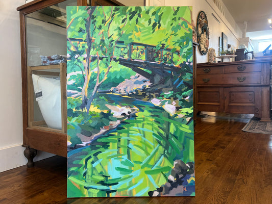 "Bridge in Lafayette Park (The Grotto)" - Original Work