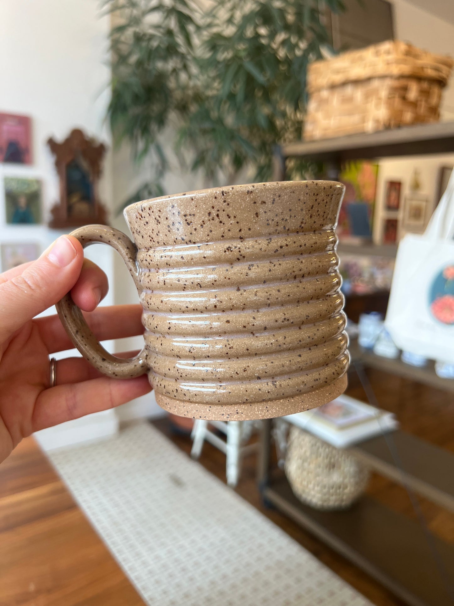 Textured Mug - Brown