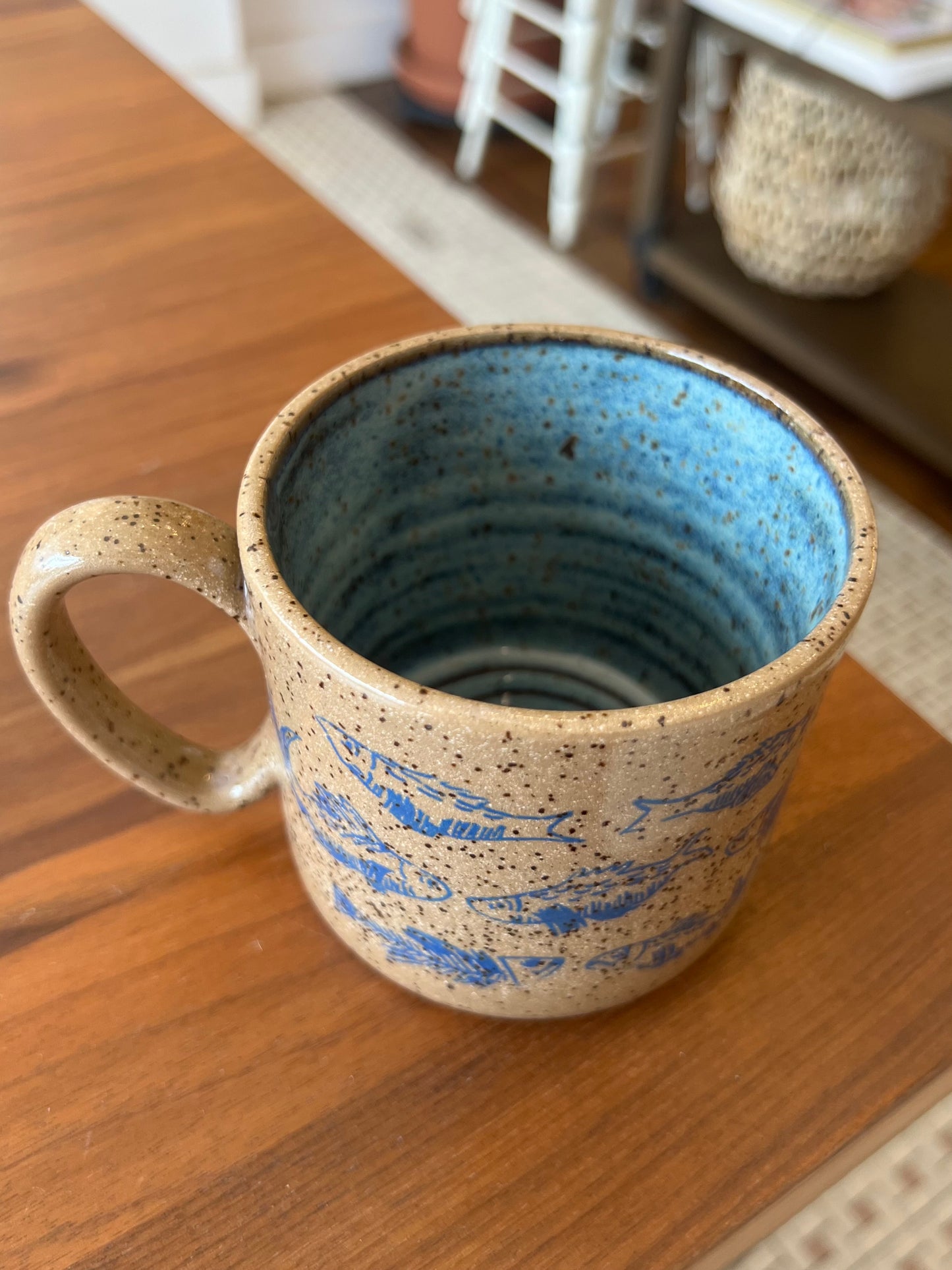 Fish Mug - Blue