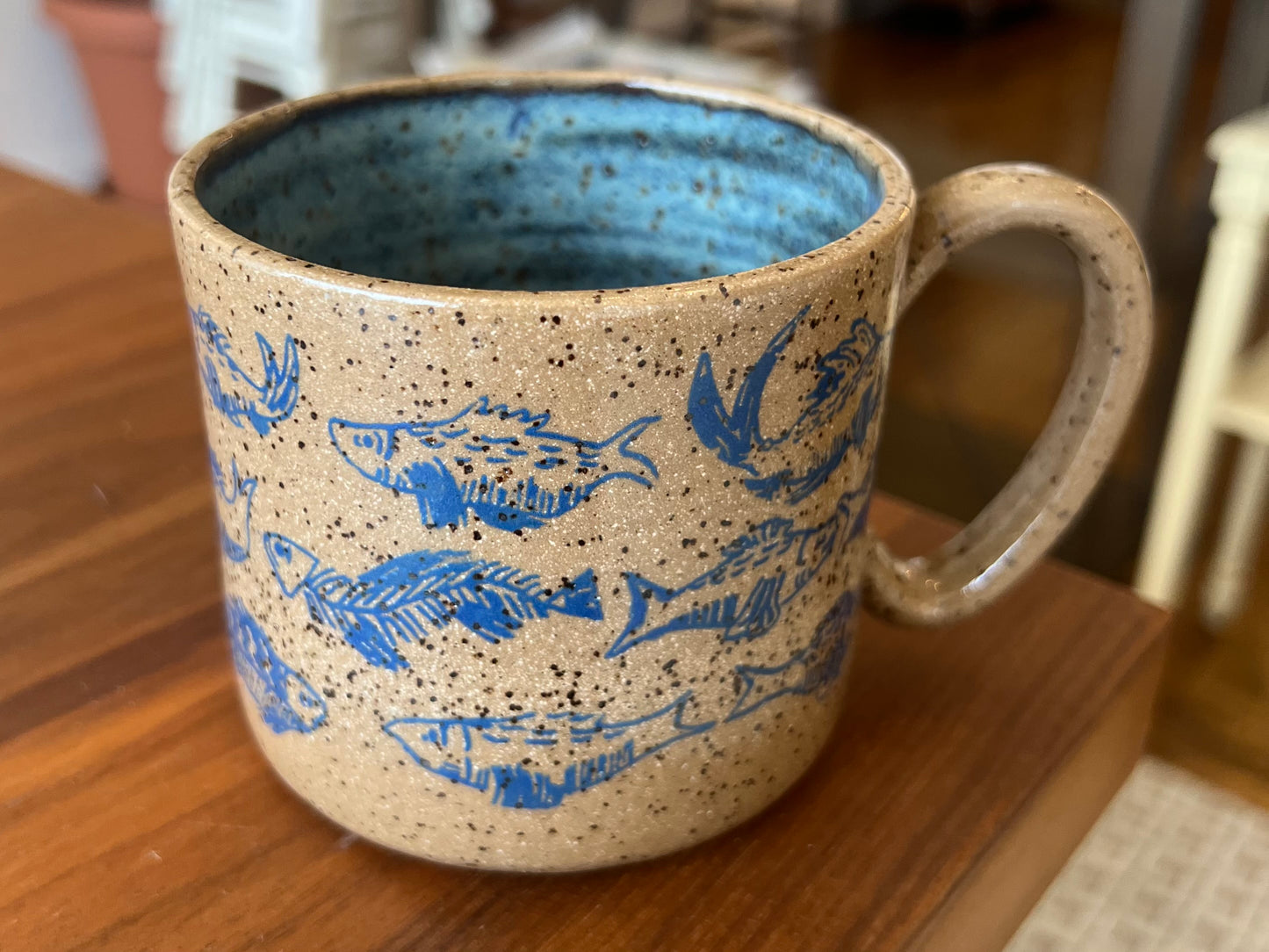 Fish Mug - Blue