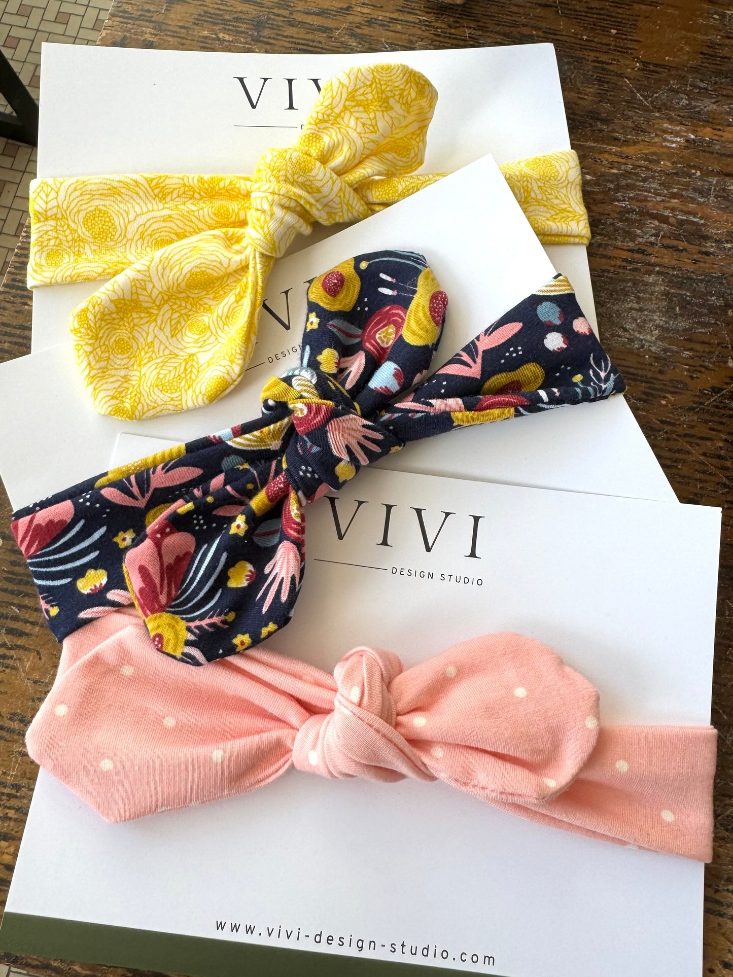 Yellow Floral Child Headband