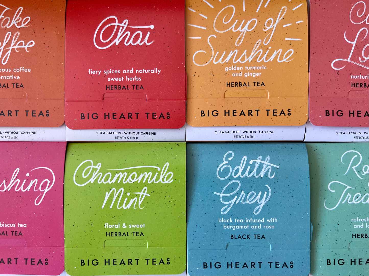 Big Heart Signature Tea for Two Sample Set
