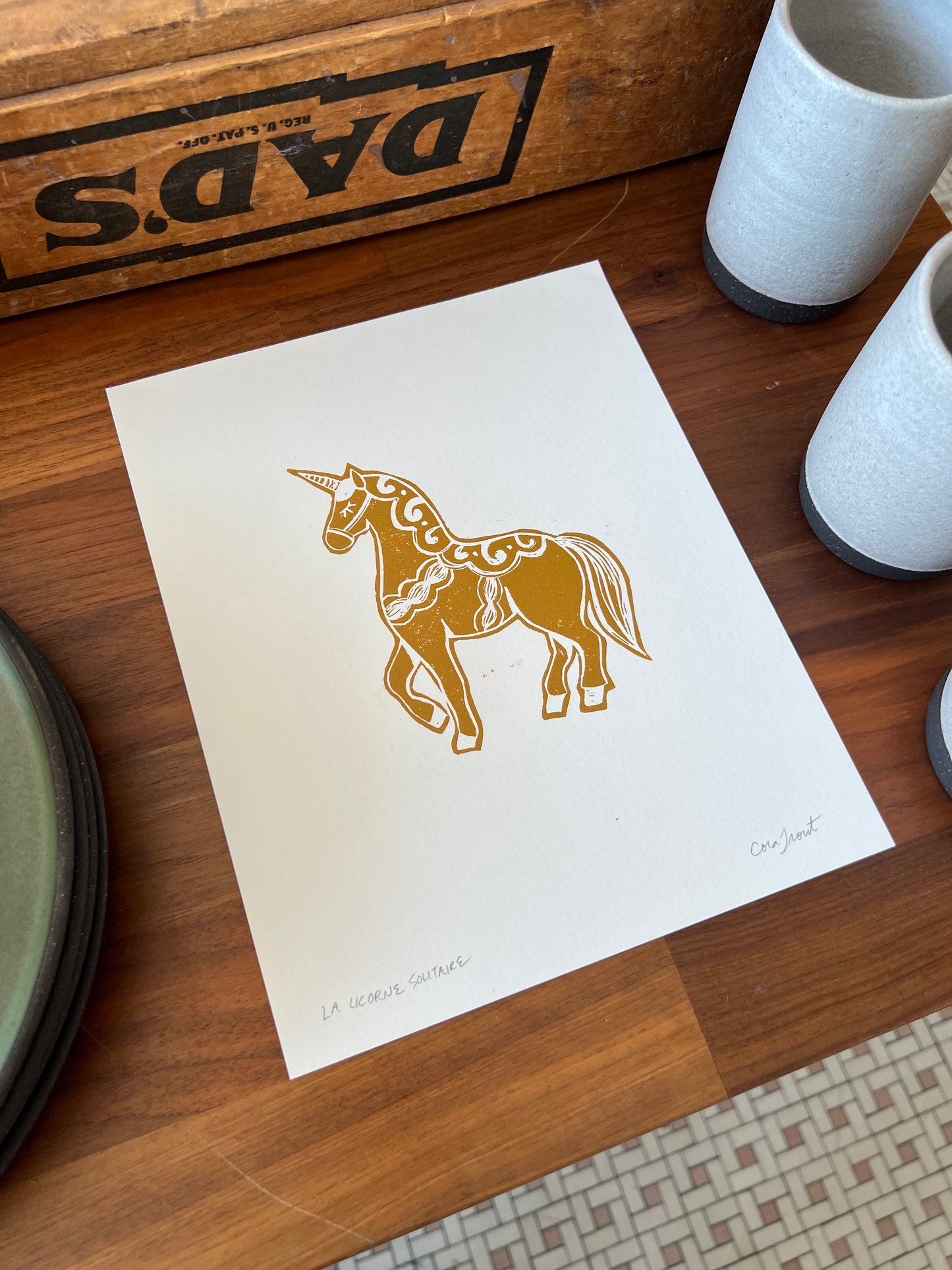 "La Licorne Solitaire" - Original Work