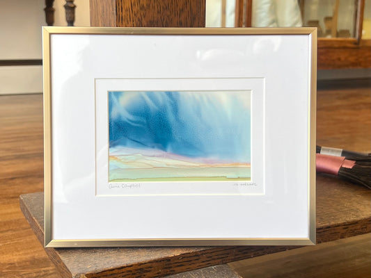 Alcohol Ink Landscape - Original Work