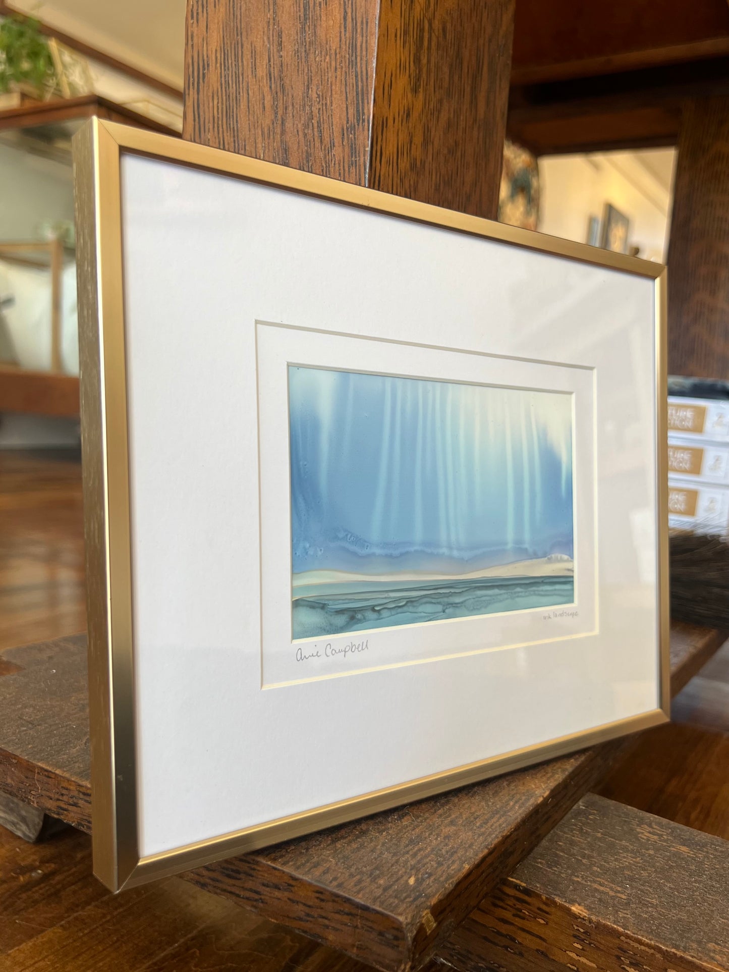 Alcohol Ink Seascape - Original Work