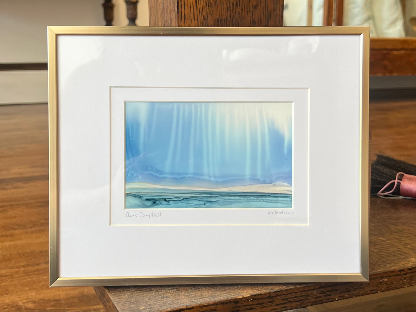Alcohol Ink Seascape - Original Work