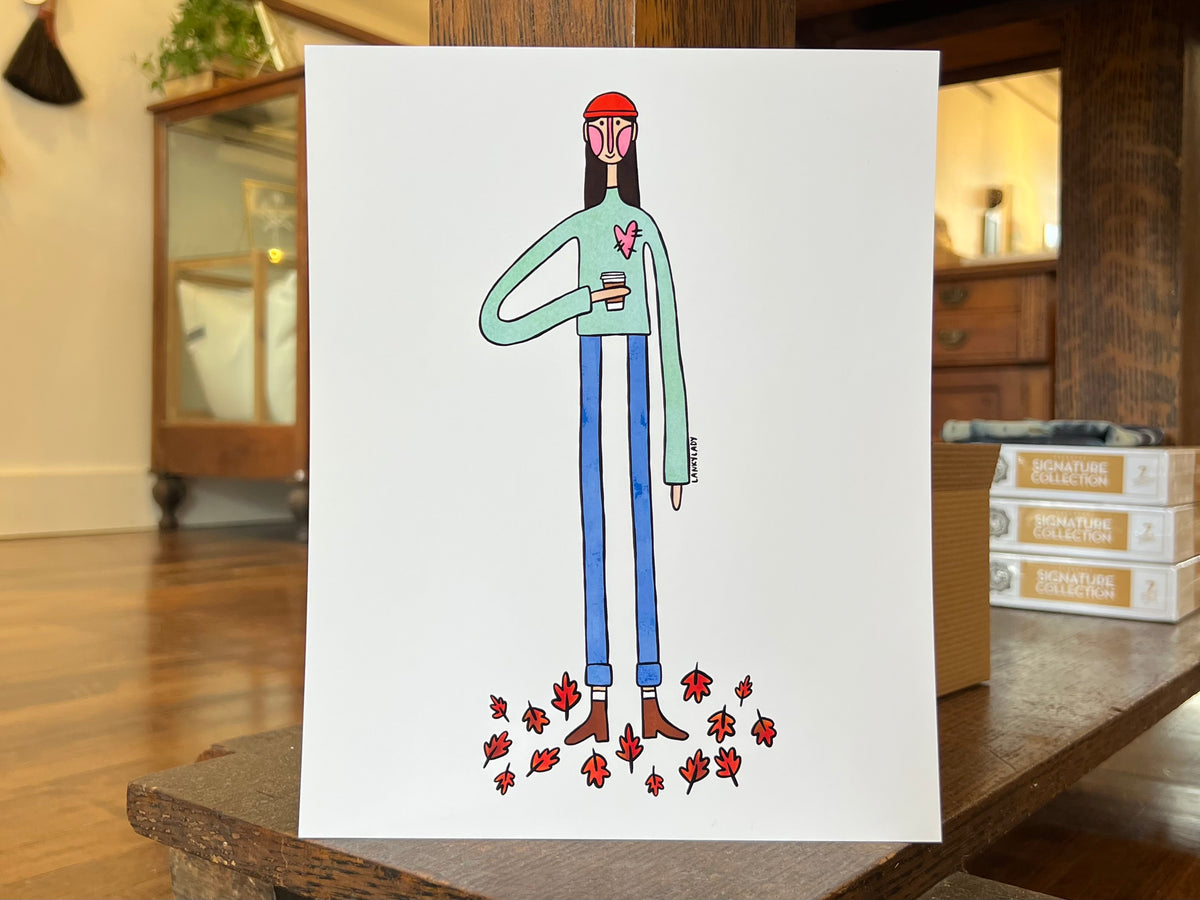 "Thinking About Fall" - Print