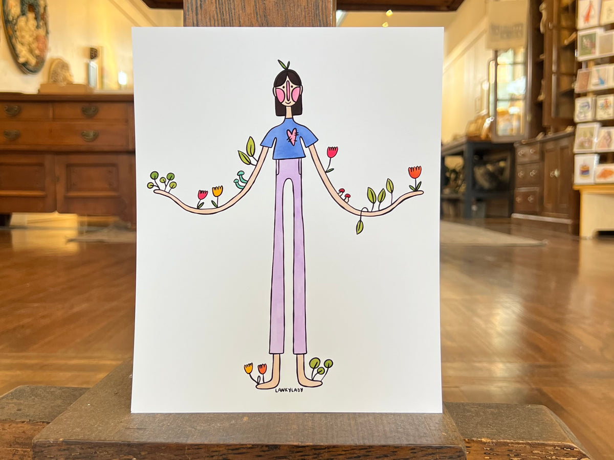 "Plant Lady" - Print