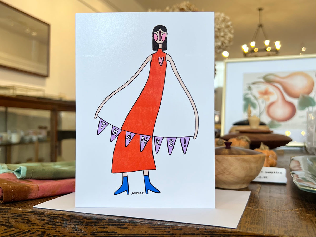 Thanks Greeting Card