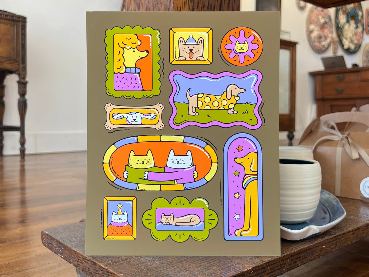 "Picture Perfect Pals" - Print