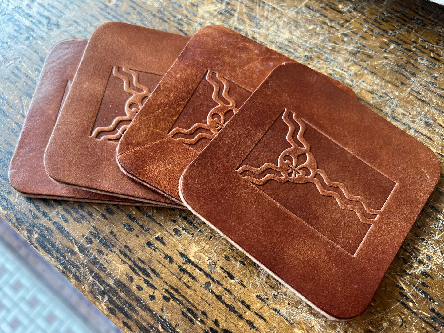 STL Flag Coasters