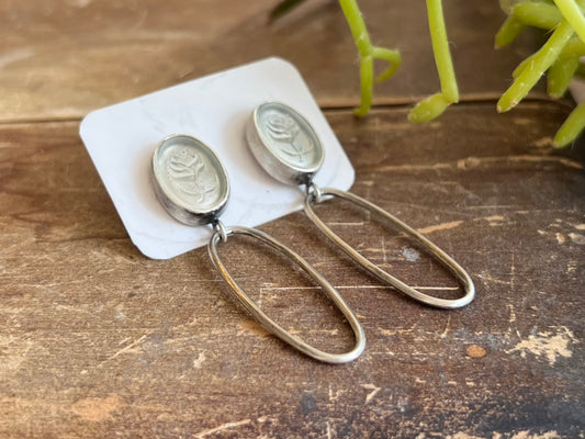 Vintage Dangle Studs