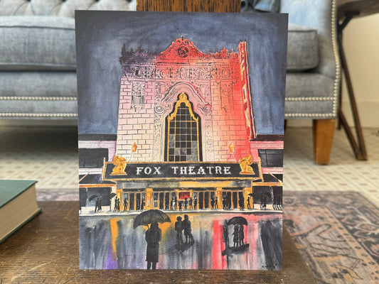 "A Night at the Fabulous Fox" - Print