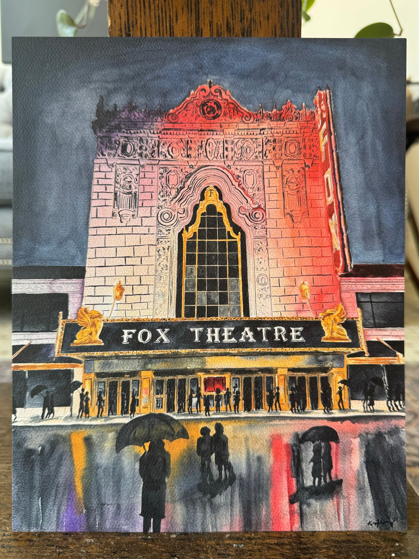 "A Night at the Fabulous Fox" - Print