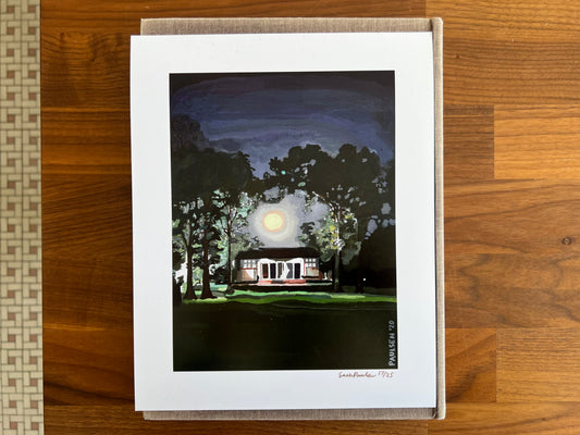 "Night Walk Tower Grove Park" - Print