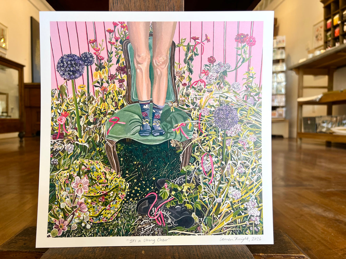 "It's A Strong Chair" - Print