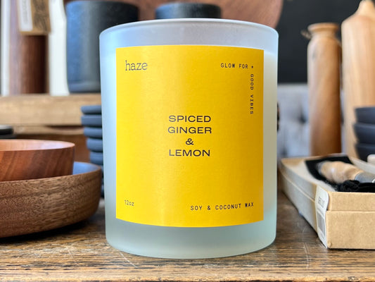 Spiced Ginger & Lemon Candle