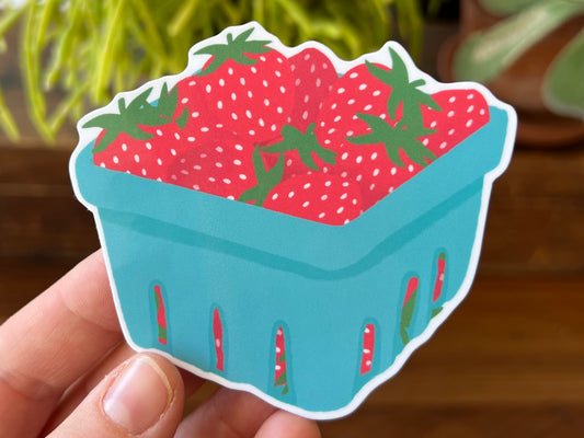 Strawberry Sticker