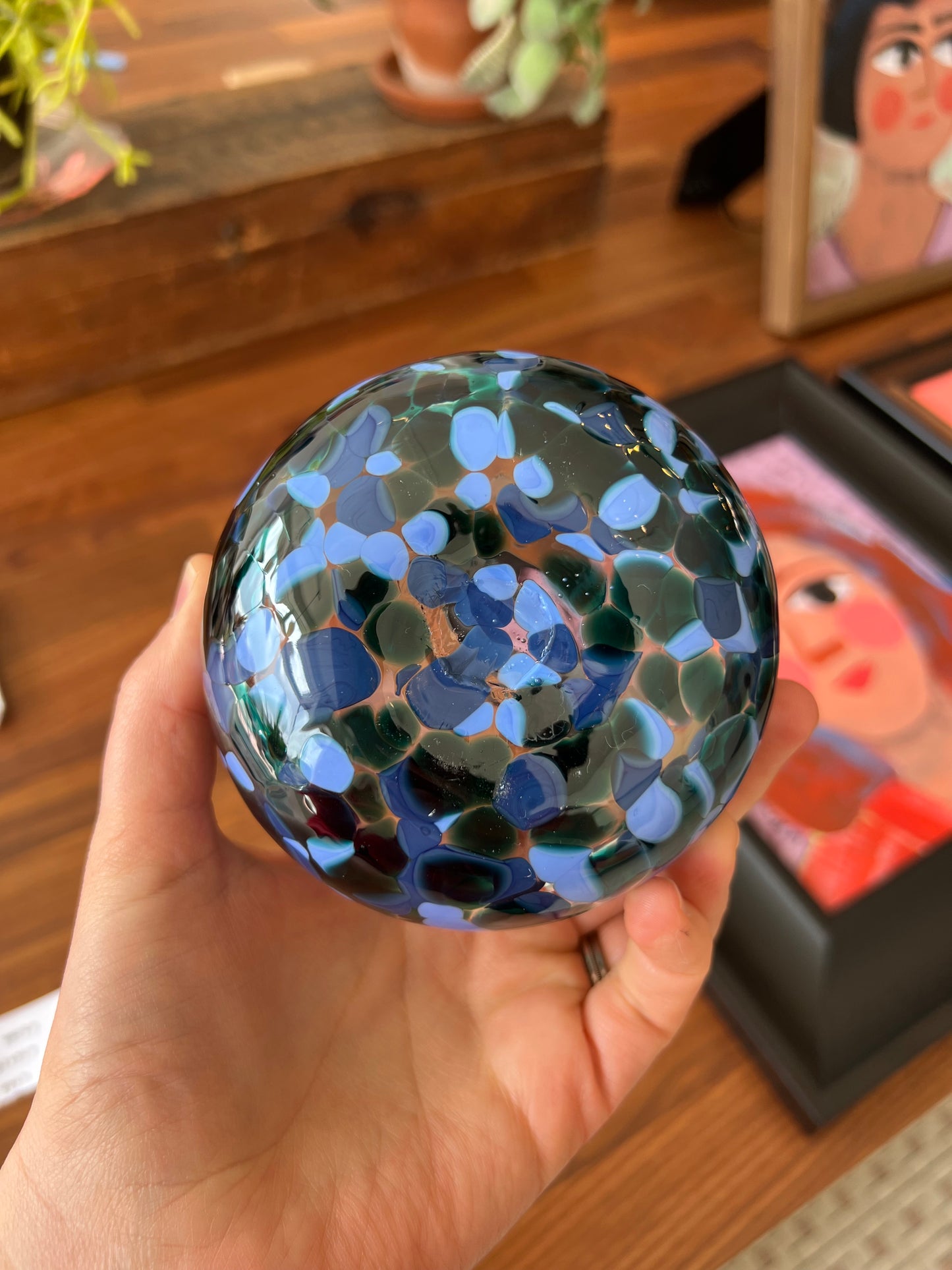 Stemless Wine Glass - Blue