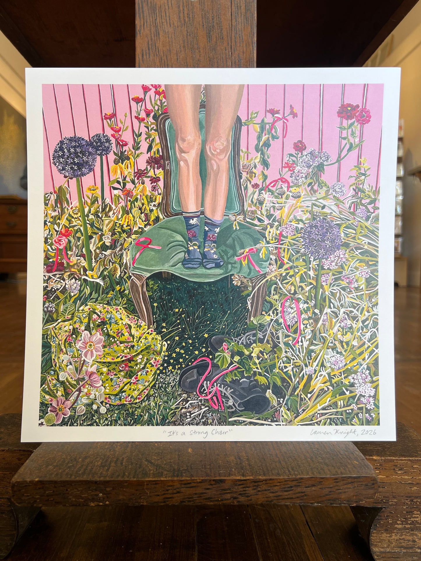 "It's A Strong Chair" - Print