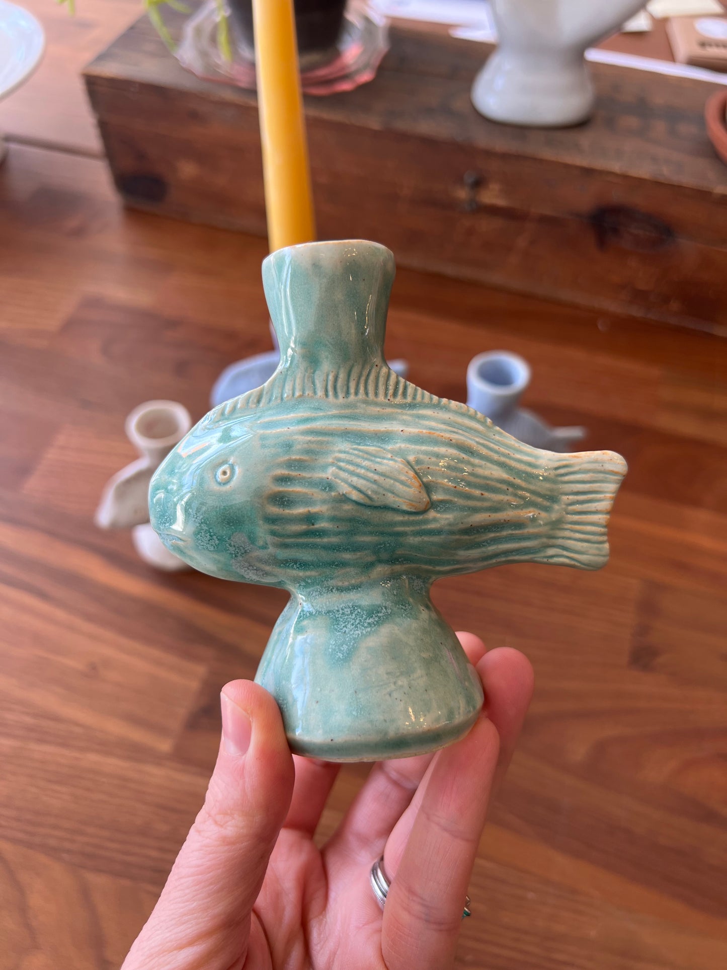 Candlestick Holder - Fish
