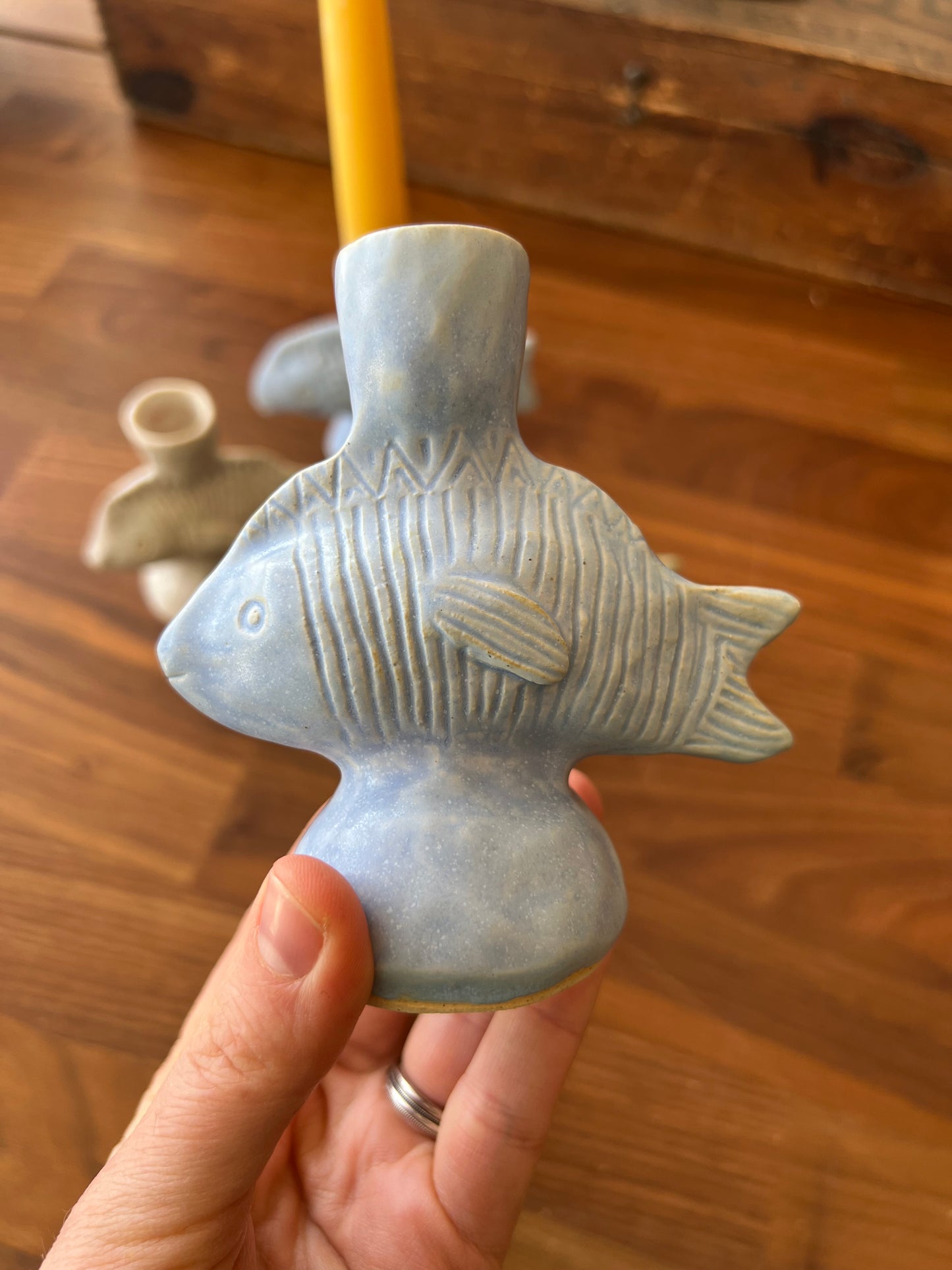 Candlestick Holder - Fish
