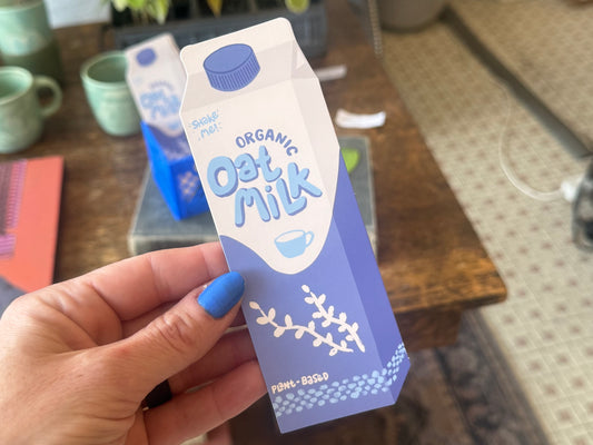 Oat Milk Bookmark