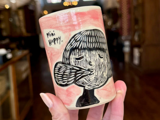 Handleless Mug - Happy Bubble