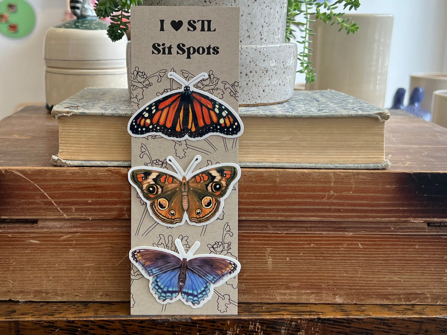 Sit Spot Stickers - Butterfly Pack 2