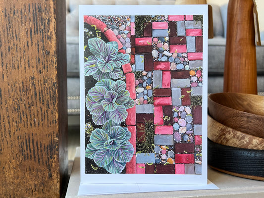 Garden Path Greeting Card