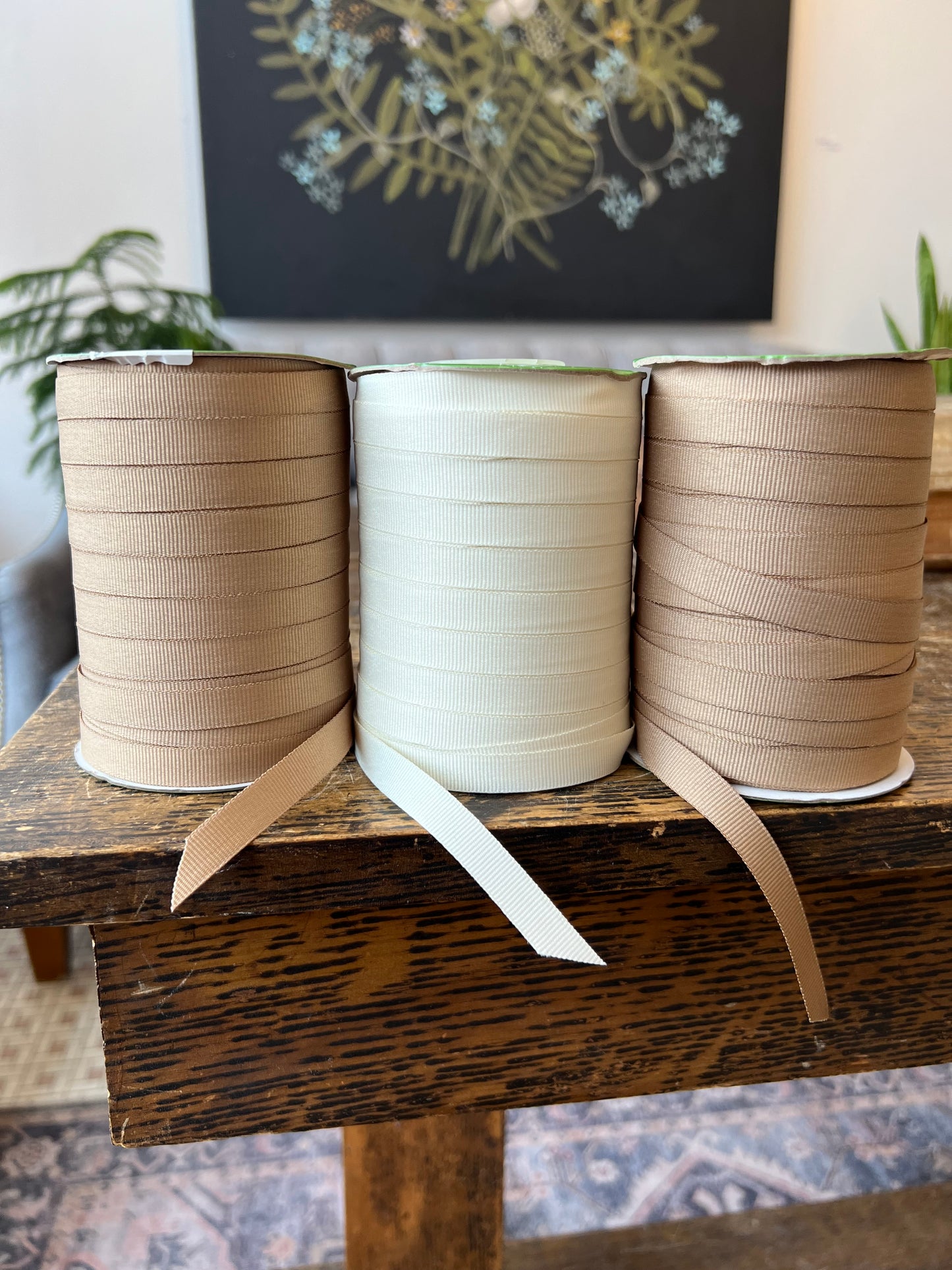 Thin Grosgrain Ribbon Roll