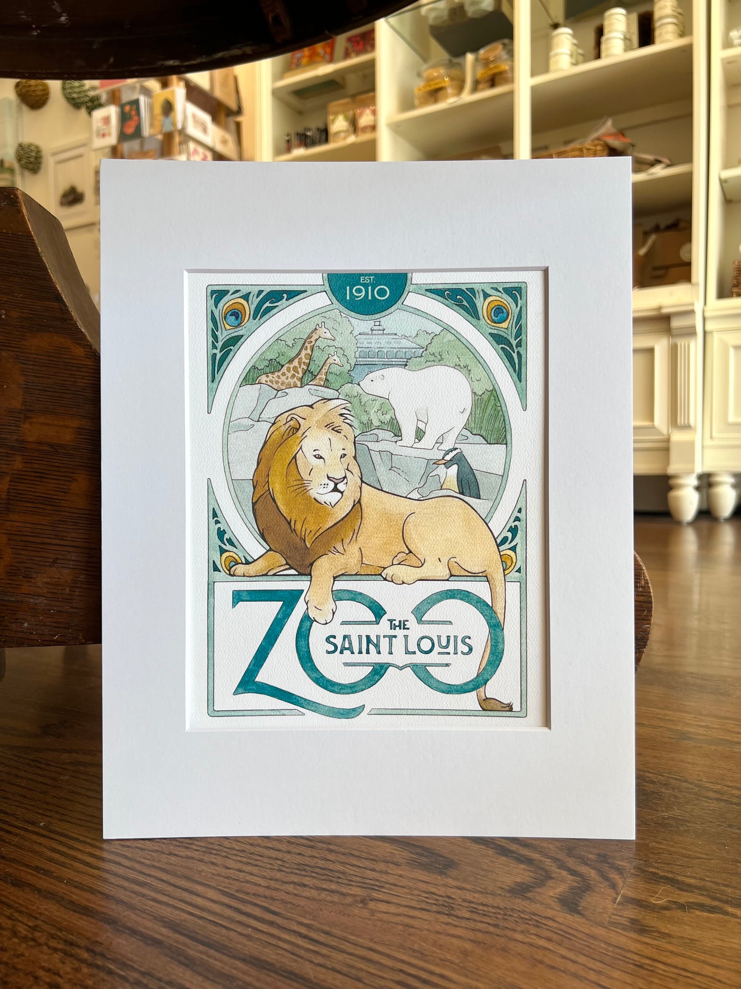 "St. Louis Zoo" - Print