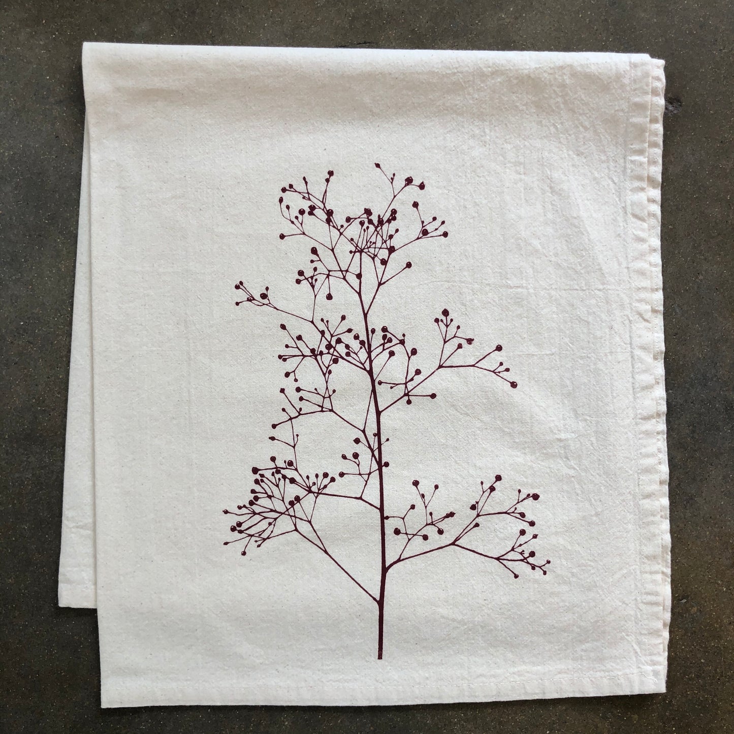 Berry Branch Flour Sack Towel